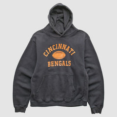 Cincinnati Bengals 2000s Pullover Sweatshirt - Charcoal Vintage - Fanatics