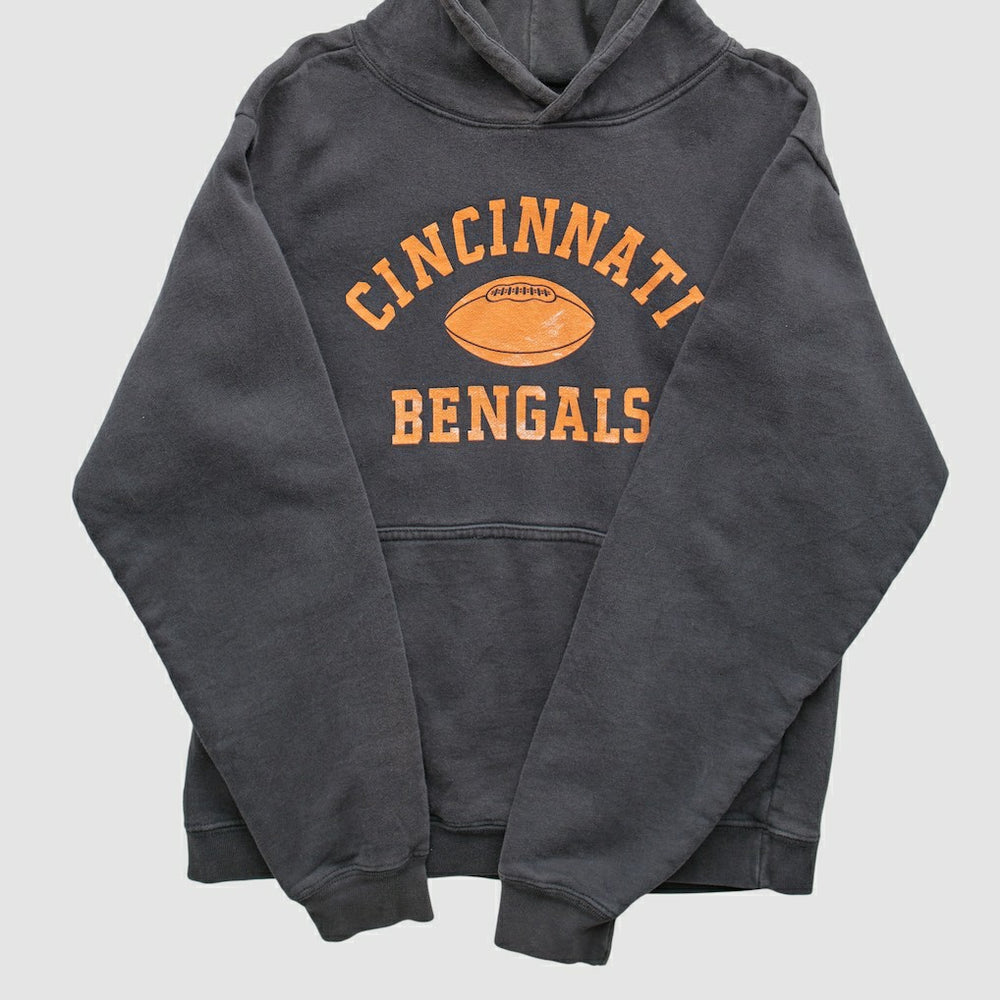 Cincinnati Bengals 2000s Pullover Sweatshirt - Charcoal Vintage - Fanatics