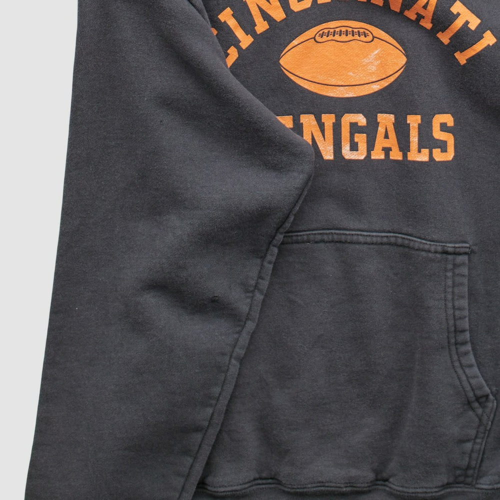 Cincinnati Bengals 2000s Pullover Sweatshirt - Charcoal Vintage - Fanatics