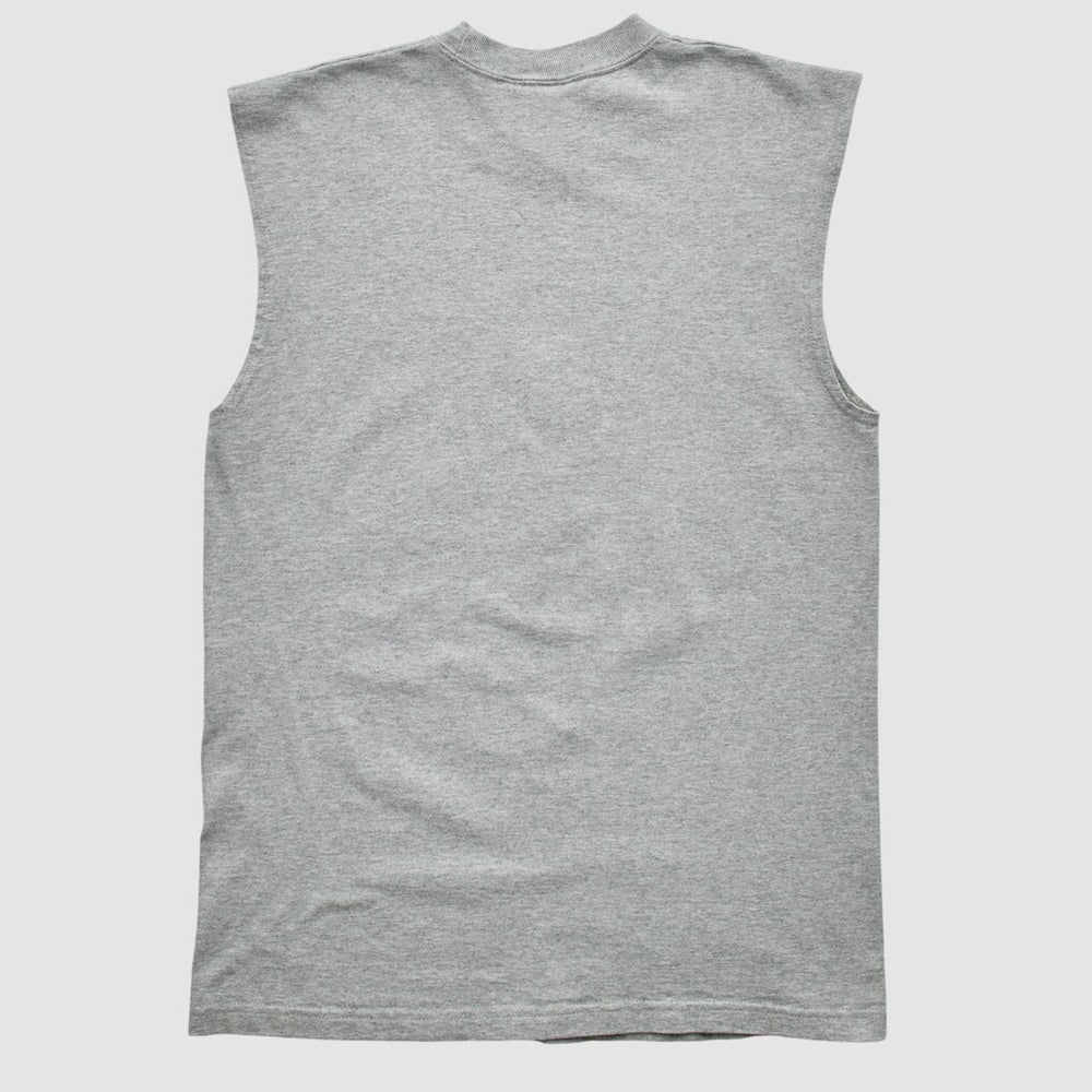 Green Bay Packers Logo Athletic 2000s Tank - Heather Gray Vintage - Fanatics
