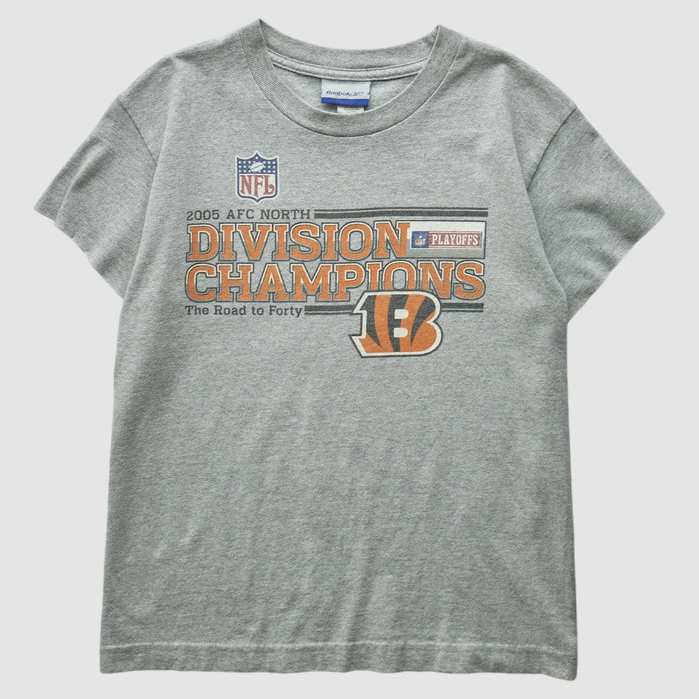 Cincinnati Bengals Reebok 2005 T-Shirt - Gray Vintage - Fanatics