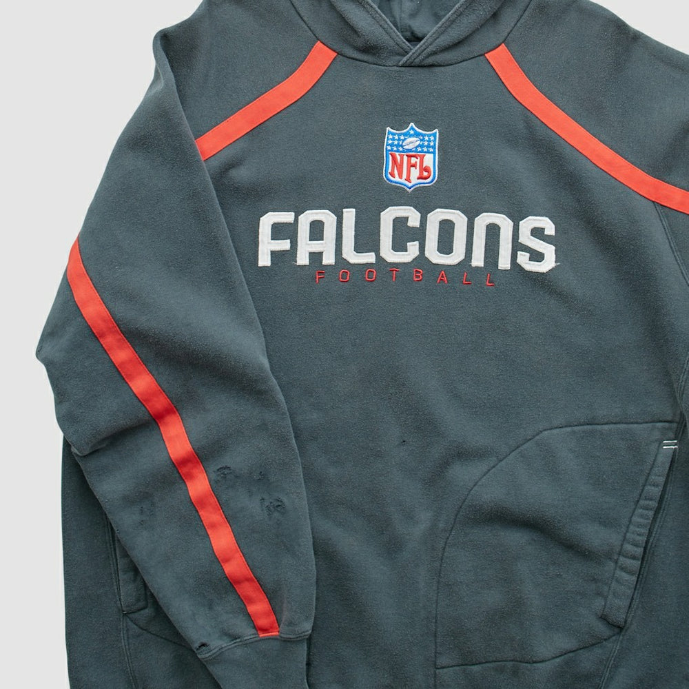 Atlanta Falcons Reebok 2000s Pullover Sweatshirt - Charcoal Vintage - Fanatics