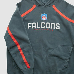 Atlanta Falcons Reebok 2000s Pullover Sweatshirt - Charcoal Vintage - Fanatics