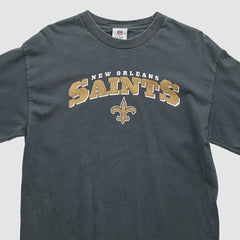 New Orleans Saints NFL 2000s Long Sleeve T-Shirt - Black Vintage - Fanatics
