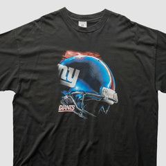 New York Giants NFL 2000s T-Shirt - Black Vintage - Fanatics