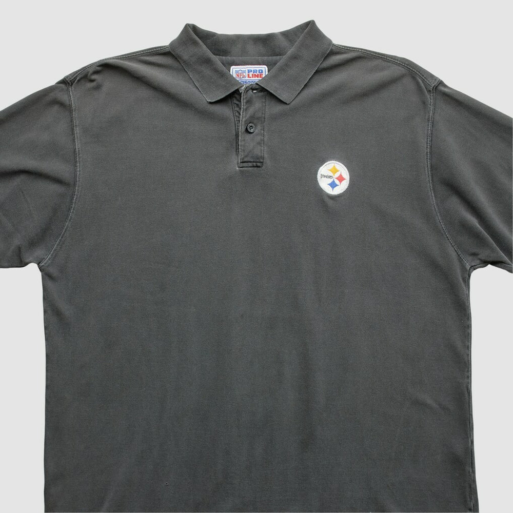Pittsburgh Steelers Starter 90s T-Shirt - Black Vintage - Fanatics