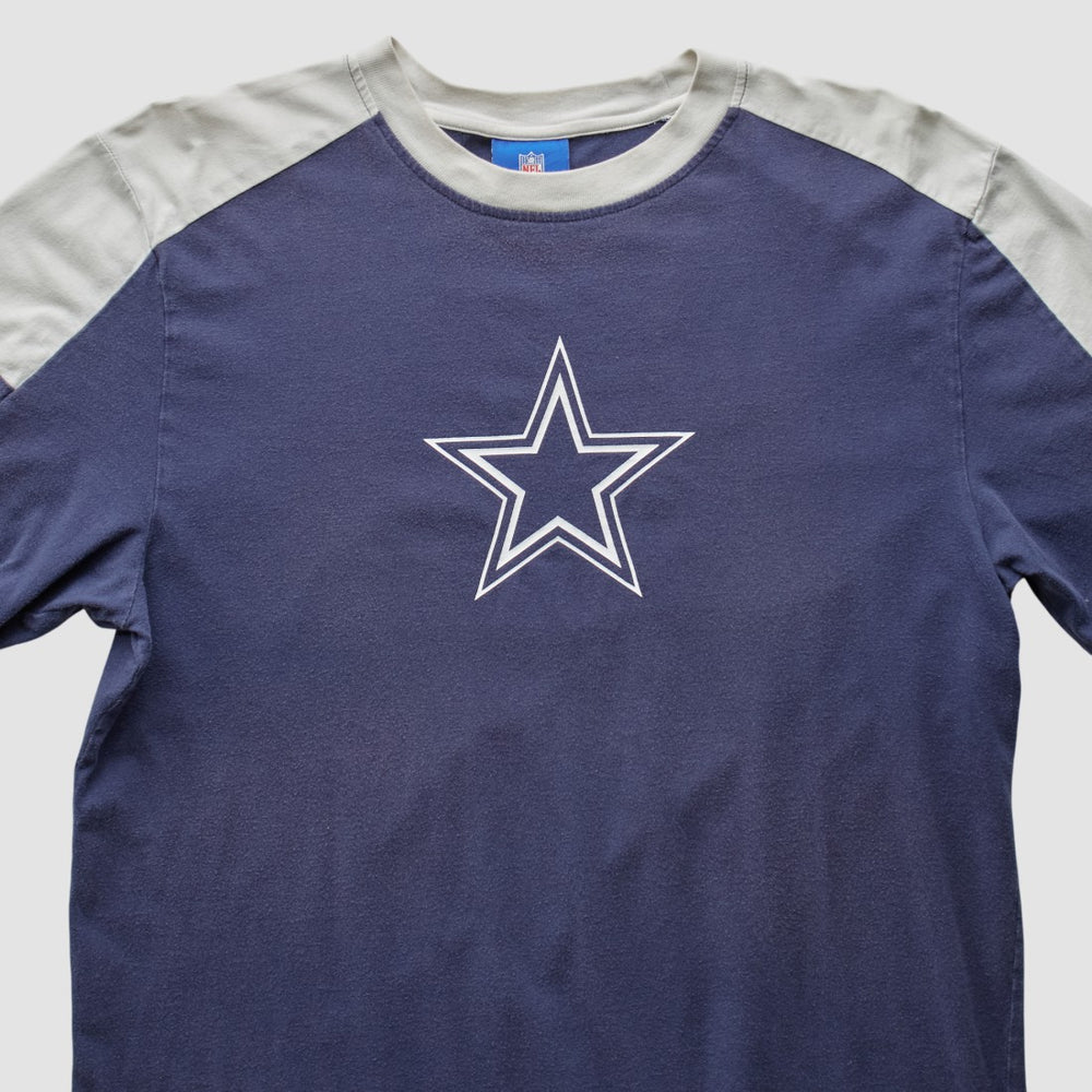 Dallas Cowboys Reebok 2000s T-Shirt - Navy Vintage - Fanatics