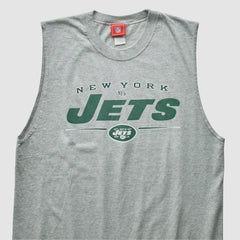 New York Jets NFL 2000s Tank - Heather Gray Vintage - Fanatics