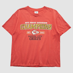 Kansas City Chiefs NFL 2003 T-Shirt - Red Vintage - Fanatics