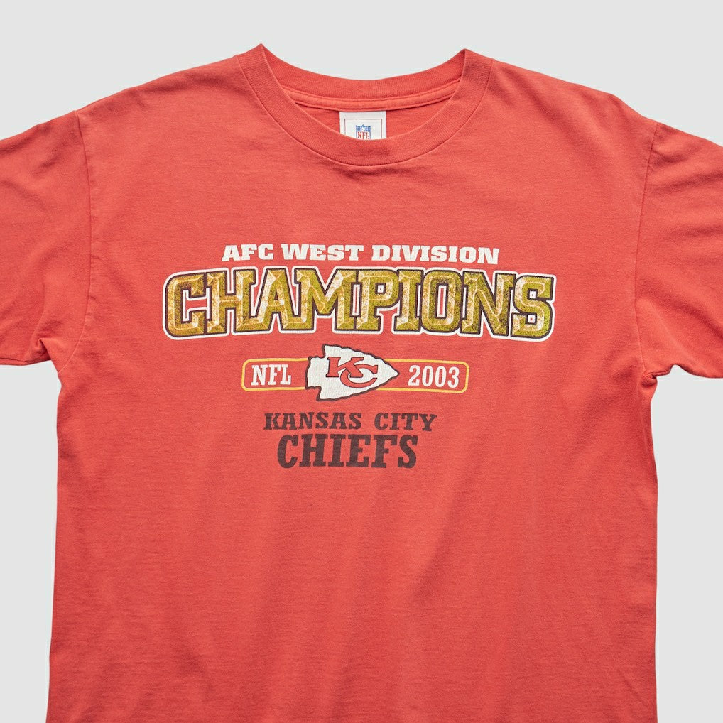 Kansas City Chiefs NFL 2003 T-Shirt - Red Vintage - Fanatics