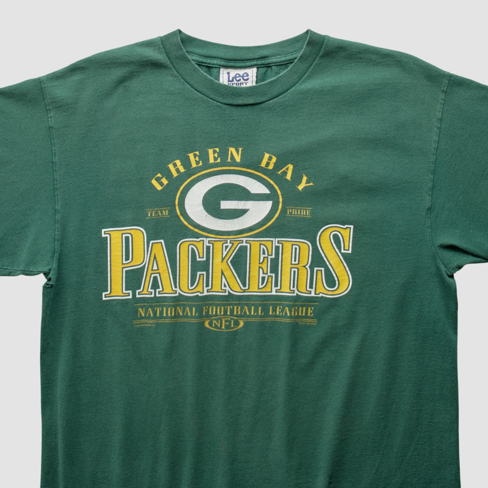 Green Bay Packers Lee Apparel 90s T-Shirt - Green Vintage - Fanatics