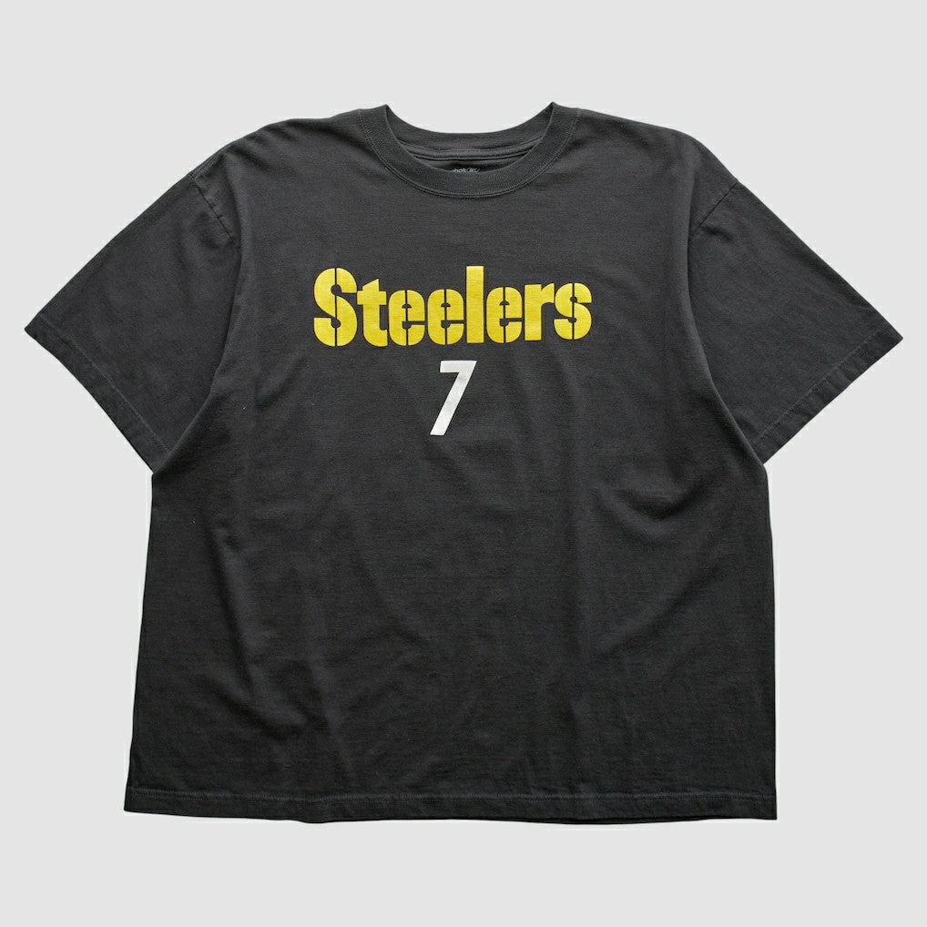 Pittsburgh Steelers Reebok 2000s T-Shirt - Black Vintage - Fanatics