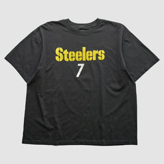 Pittsburgh Steelers Reebok 2000s T-Shirt - Black Vintage - Fanatics