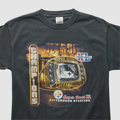 Pittsburgh Steelers 2006 T-Shirt - Black Vintage - Fanatics