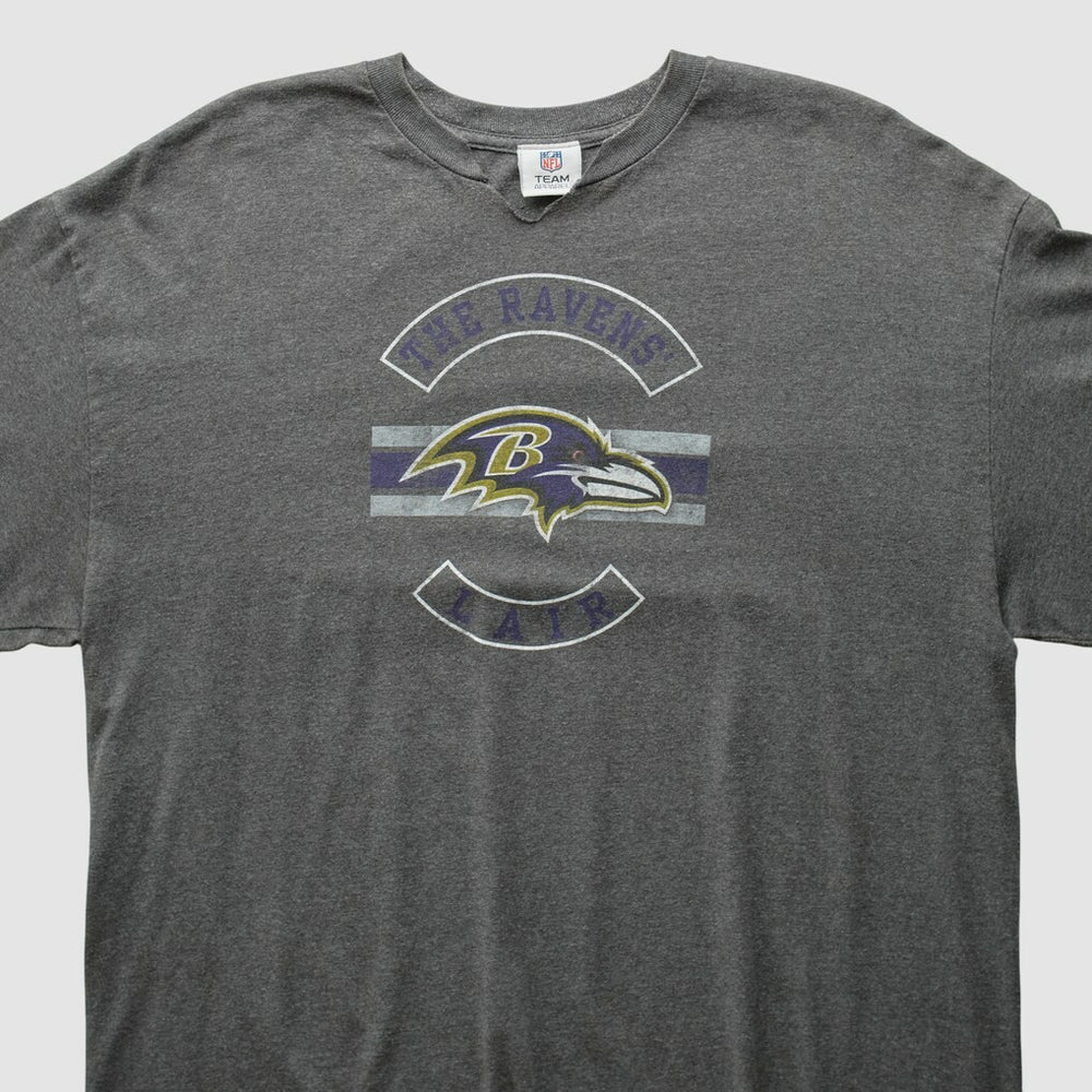 Baltimore Ravens NFL 2010s Long Sleeve T-Shirt - Dark Heather Gray Vintage - Fanatics