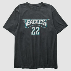 Philadelphia Eagles Reebok 2000s T-Shirt - Black Vintage - Fanatics