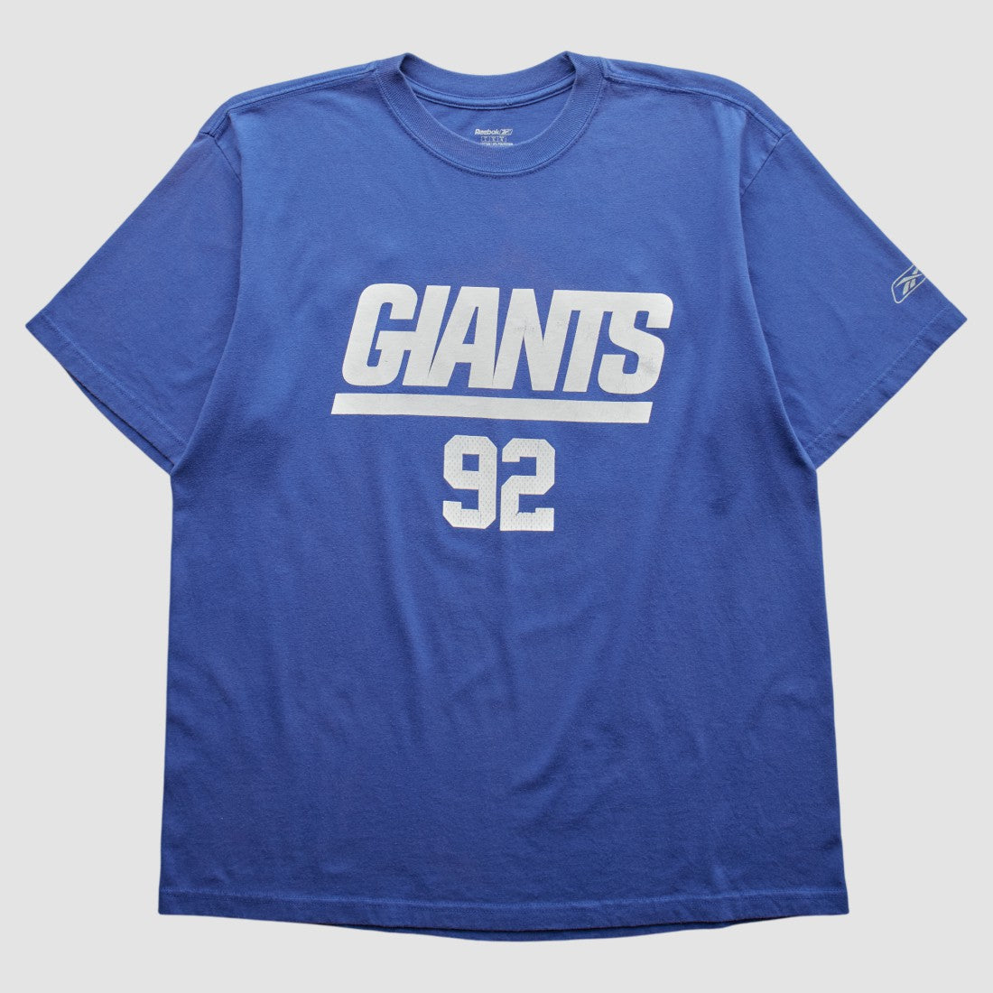 New York Giants Reebok 2000s T-Shirt - Blue Vintage - Fanatics
