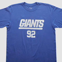New York Giants Reebok 2000s T-Shirt - Blue Vintage - Fanatics