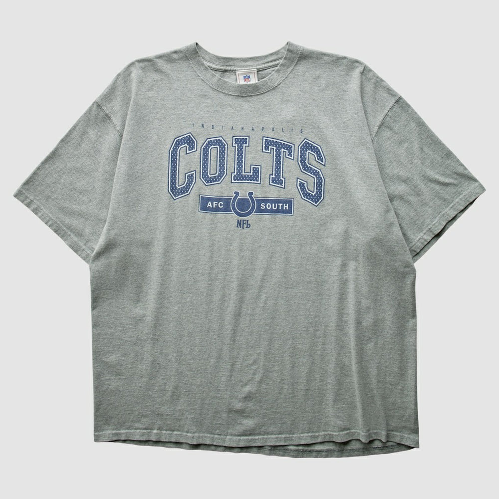 Indianapolis Colts NFL 2010s T-Shirt - Heather Gray Vintage - Fanatics