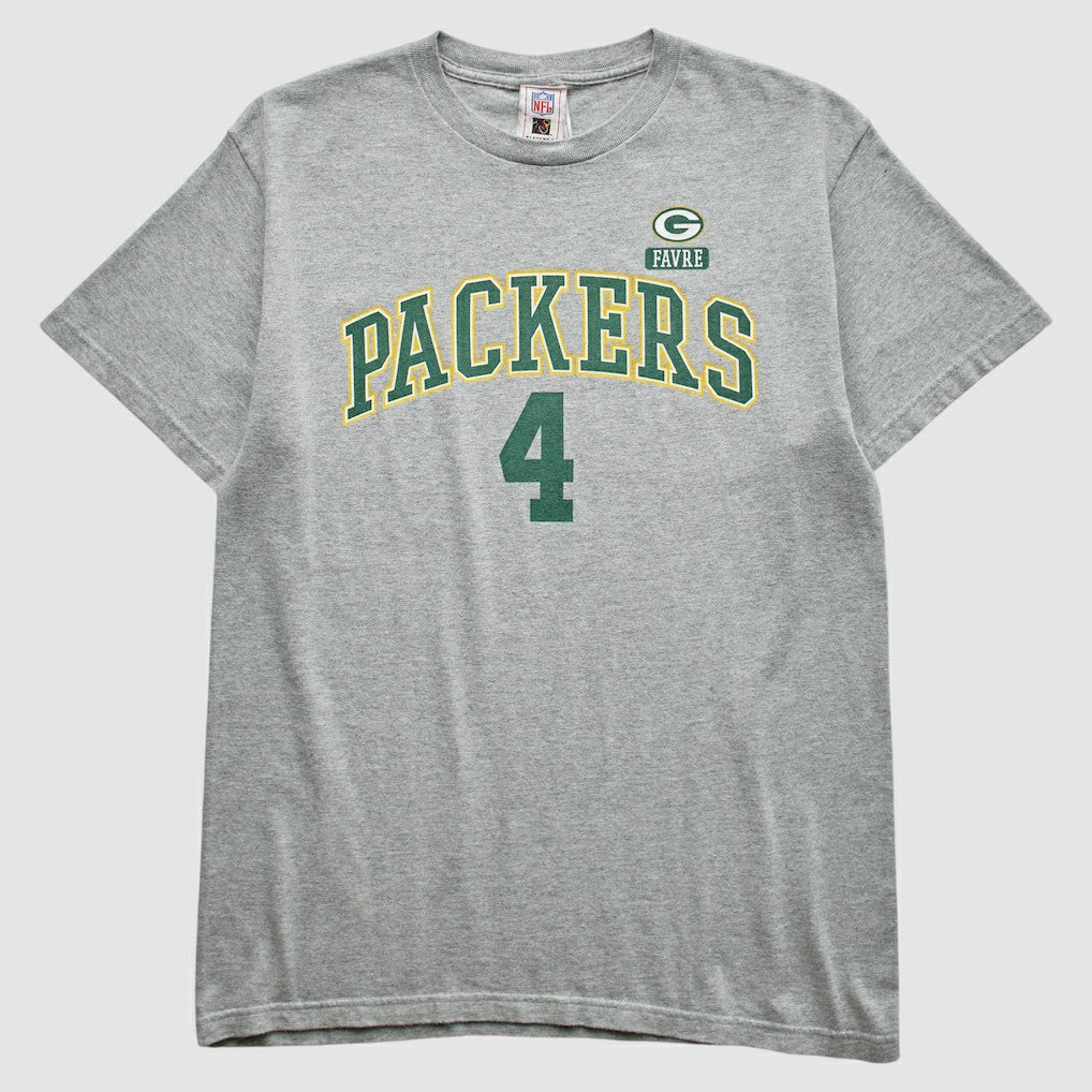 Green Bay Packers NFL 2000s T-Shirt - Heather Gray Vintage - Fanatics