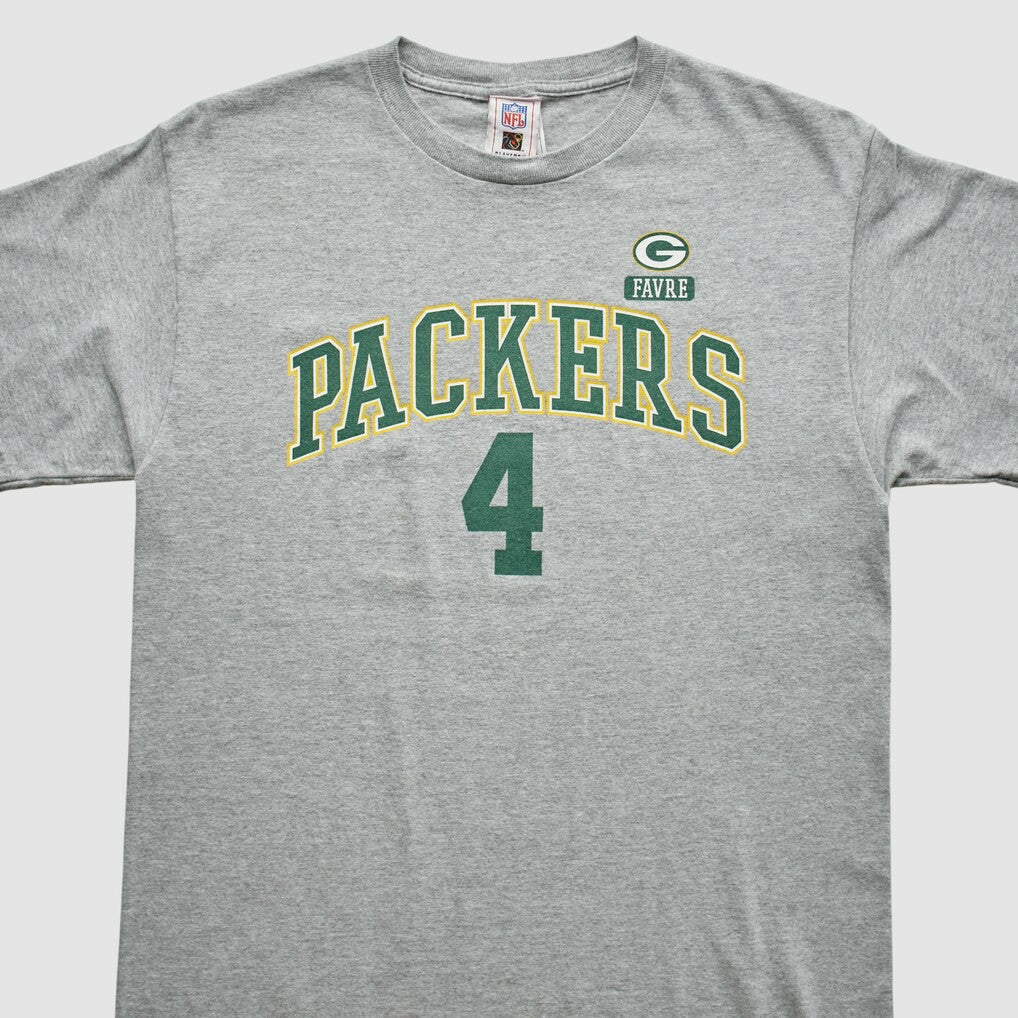 Green Bay Packers NFL 2000s T-Shirt - Heather Gray Vintage - Fanatics