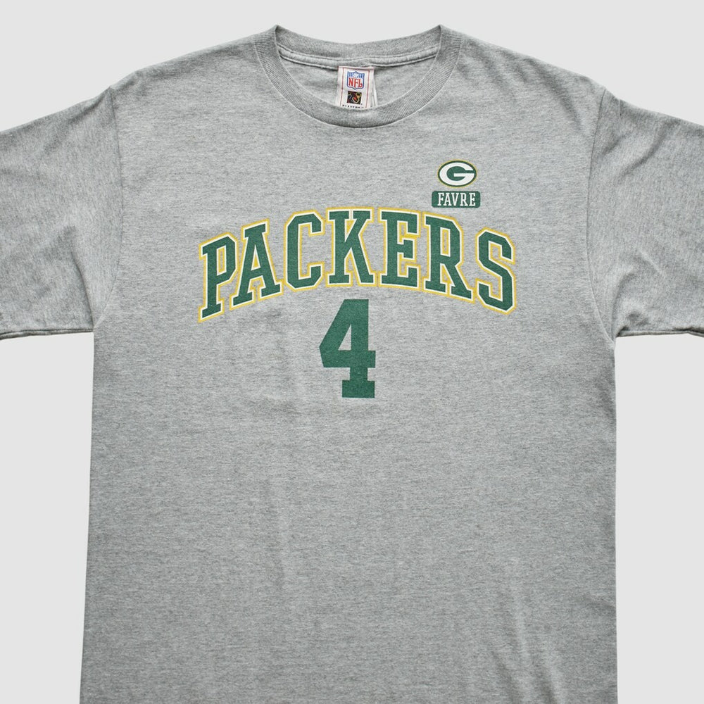 Green Bay Packers NFL 2000s T-Shirt - Heather Gray Vintage - Fanatics