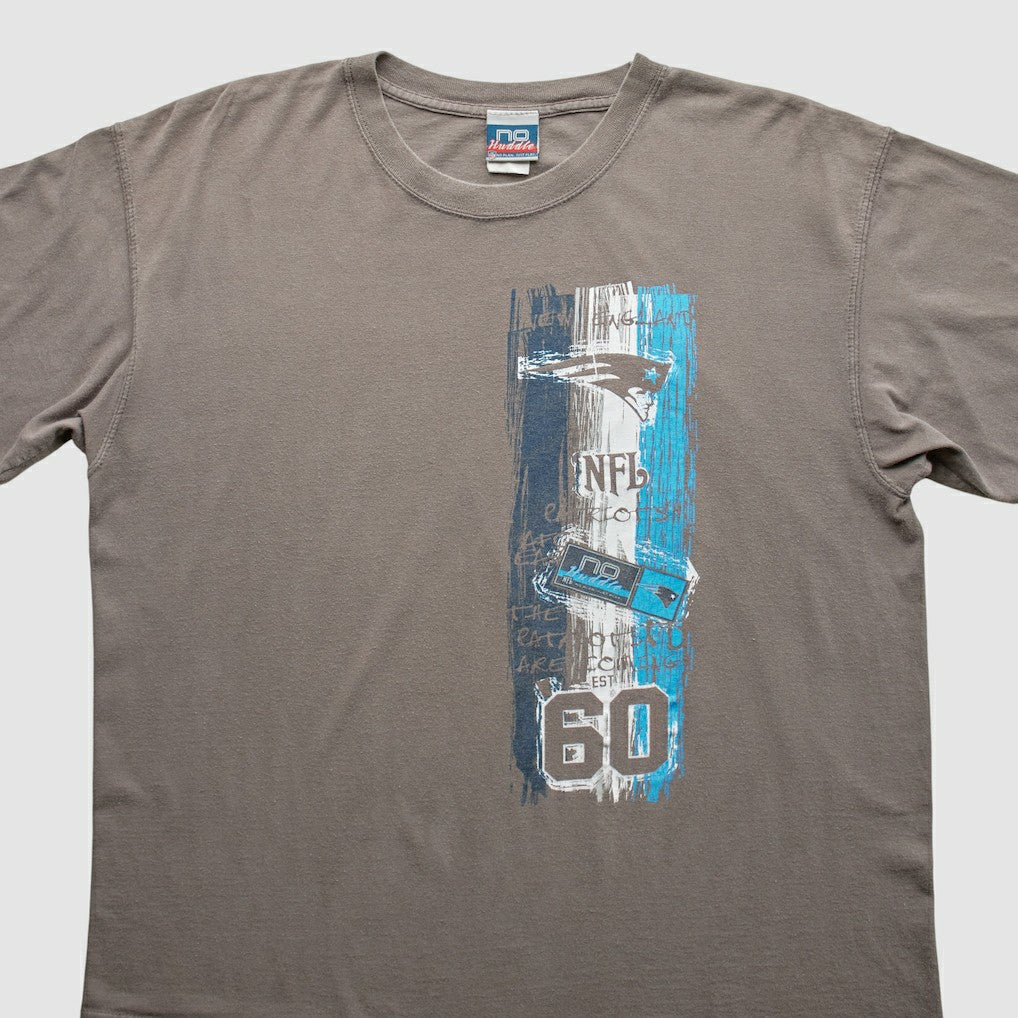 New England Patriots 2000s T-Shirt - Gray Vintage - Fanatics