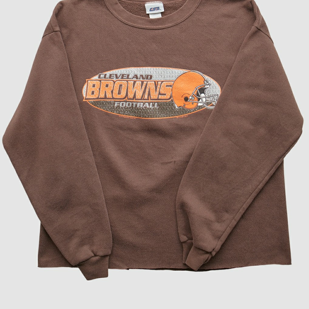 Cleveland Browns 2001 Pullover Sweatshirt - Brown Vintage - Fanatics