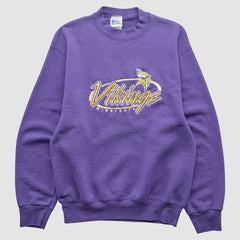 Minnesota Vikings Pro Player 90s Pullover Sweatshirt - Purple Vintage - Fanatics
