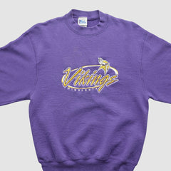 Minnesota Vikings Pro Player 90s Pullover Sweatshirt - Purple Vintage - Fanatics