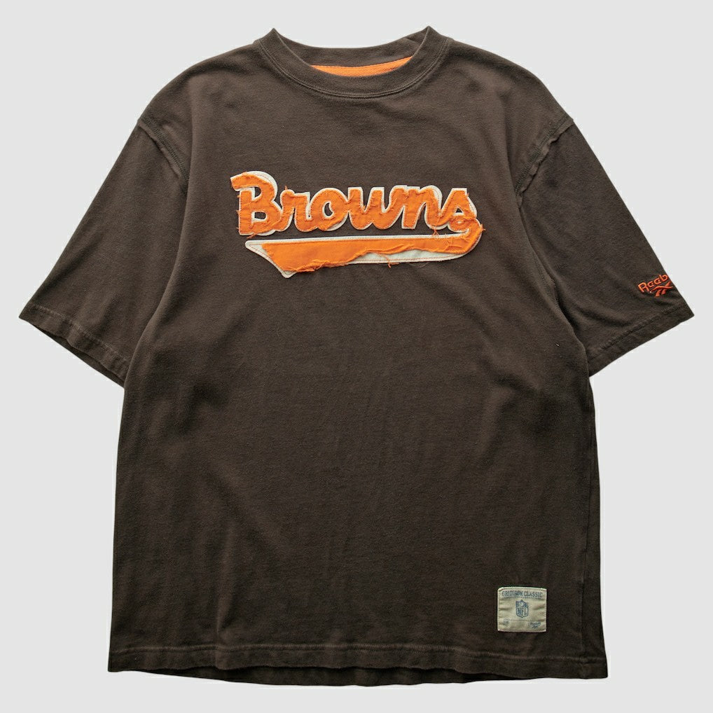 Cleveland Browns Reebok 2000s T-Shirt - Brown Vintage - Fanatics