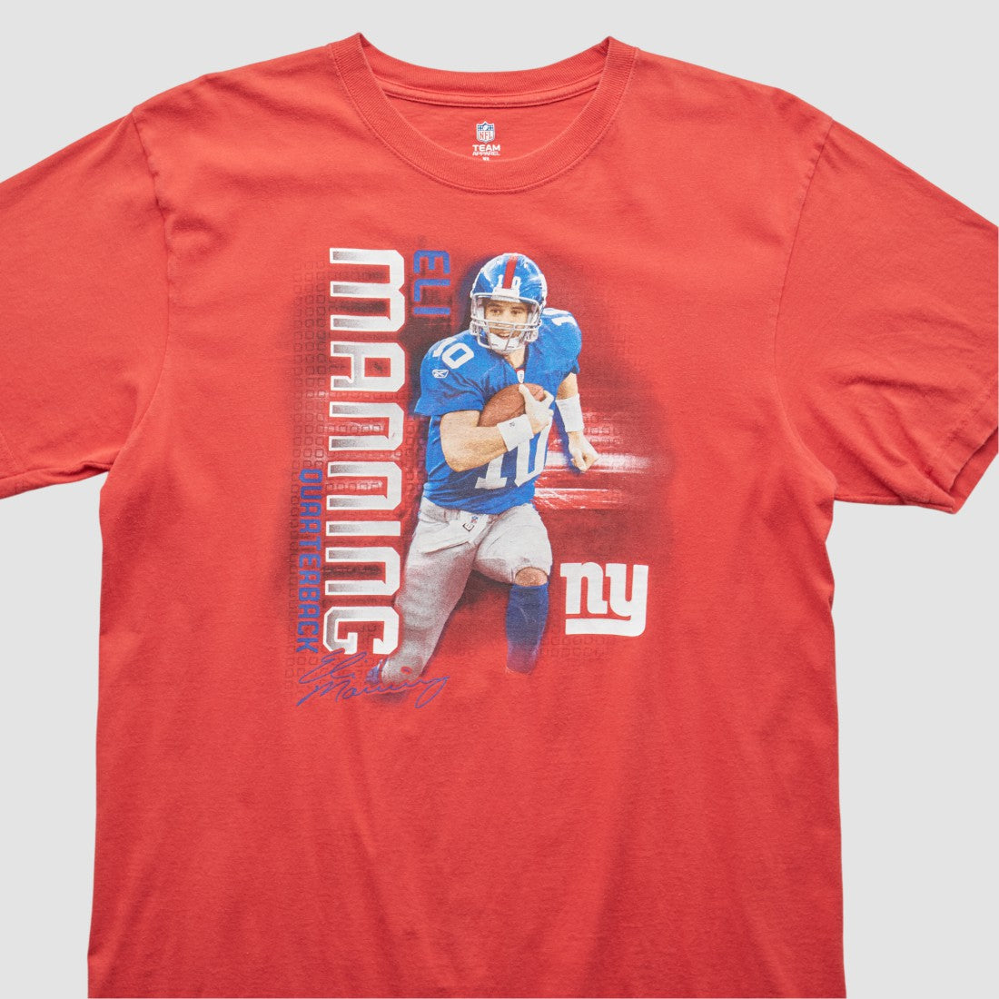 New York Giants NFL 2010s T-Shirt - Red Vintage - Fanatics