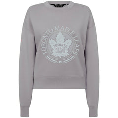 Toronto Maple Leafs Levelwear Women's Slate & Snow Sponge Tri-Blend Sweatshirt - Gray | NHL on sale