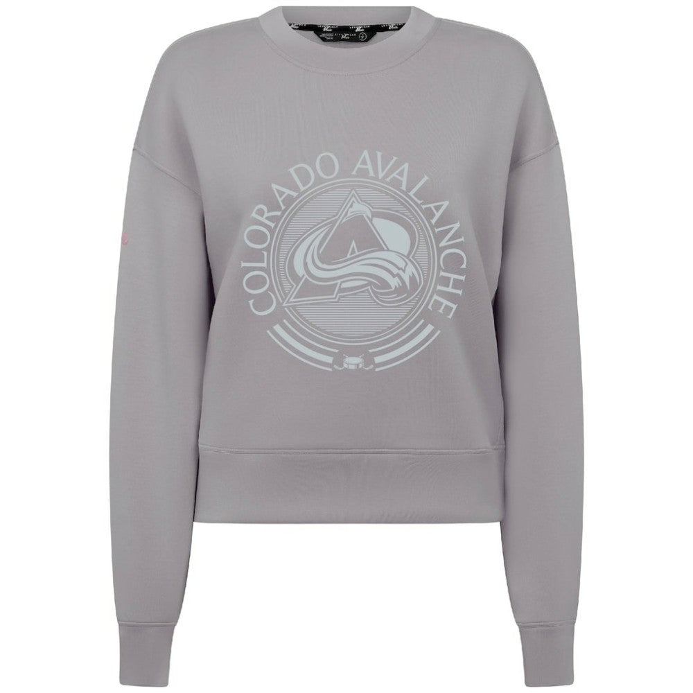 Colorado Avalanche Levelwear Women's Slate & Snow Sponge Tri-Blend Sweatshirt - Gray | NHL near me