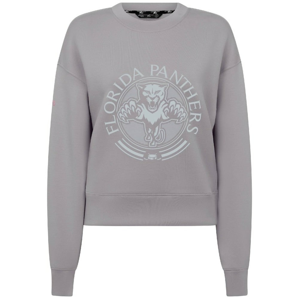 Florida Panthers Levelwear Women's Slate & Snow Sponge Tri-Blend Sweatshirt - Gray | NHL online