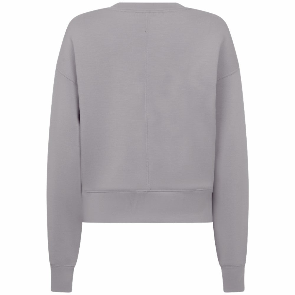 Los Angeles Kings Levelwear Women's Slate & Snow Sponge Tri-Blend Sweatshirt - Gray | NHL Lifestyle