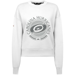 Carolina Hurricanes Levelwear Women's Slate & Snow Sponge Tri-Blend Sweatshirt - White | NHL sale