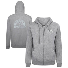Utah Mammoth Levelwear Podium Chenille Logo Full-Zip Hoodie - Gray | NHL on sale
