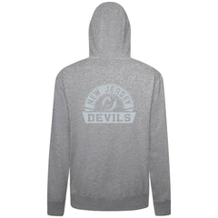 New Jersey Devils Levelwear Podium Chenille Logo Full-Zip Hoodie - Gray | NHL discount