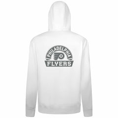 Philadelphia Flyers Levelwear Podium Chenille Logo Full-Zip Hoodie - White | NHL near me