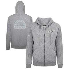 Columbus Blue Jackets Levelwear Podium Chenille Logo Full-Zip Hoodie - Gray | NHL discount