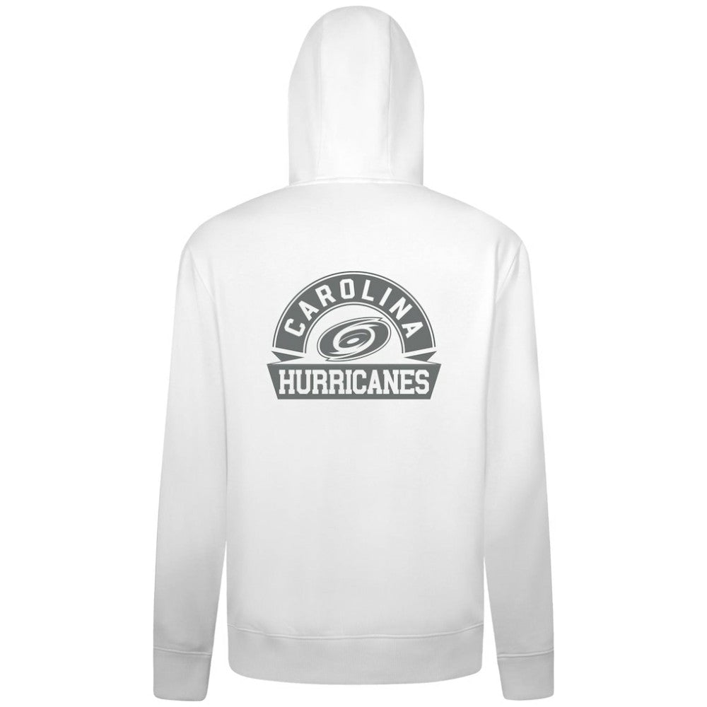 Carolina Hurricanes Levelwear Podium Chenille Logo Full-Zip Hoodie - White | NHL on sale