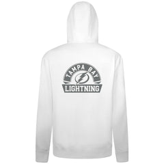 Tampa Bay Lightning Levelwear Podium Chenille Logo Full-Zip Hoodie - White | NHL discount
