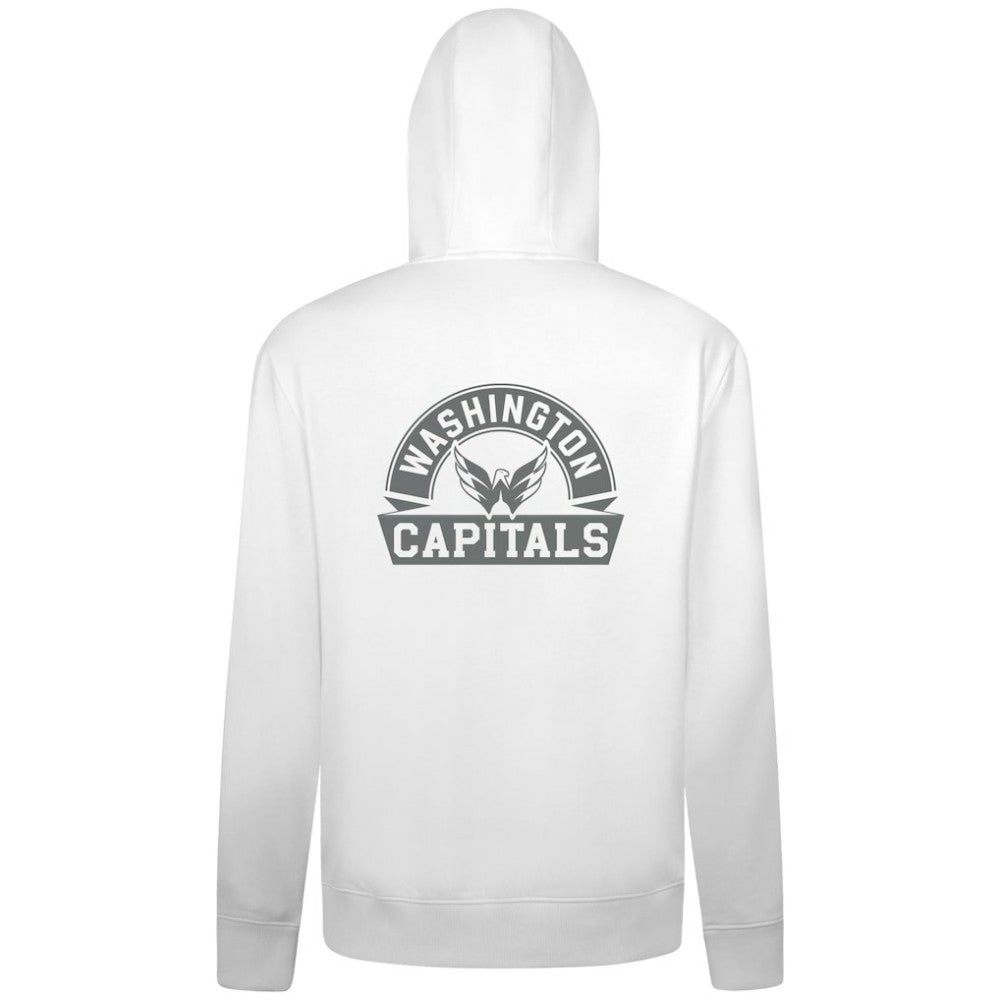 Washington Capitals Levelwear Podium Chenille Logo Full-Zip Hoodie - White | NHL online