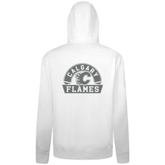 Calgary Flames Levelwear Podium Chenille Logo Full-Zip Hoodie - White | NHL sale