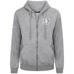 Anaheim Ducks Levelwear Podium Chenille Logo Full-Zip Hoodie - Gray | NHL discount