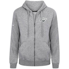 Minnesota Wild Levelwear Podium Banner Arch Full-Zip Hoodie - Gray | NHL on sale