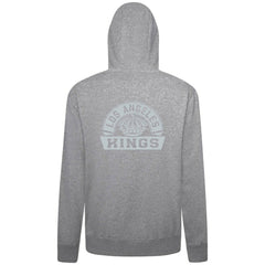 Los Angeles Kings Levelwear Podium Banner Arch Full-Zip Hoodie - Gray | NHL Clearance