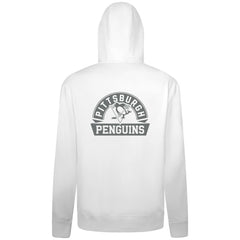 Pittsburgh Penguins Levelwear Podium Banner Arch Full-Zip Hoodie - White | NHL near me