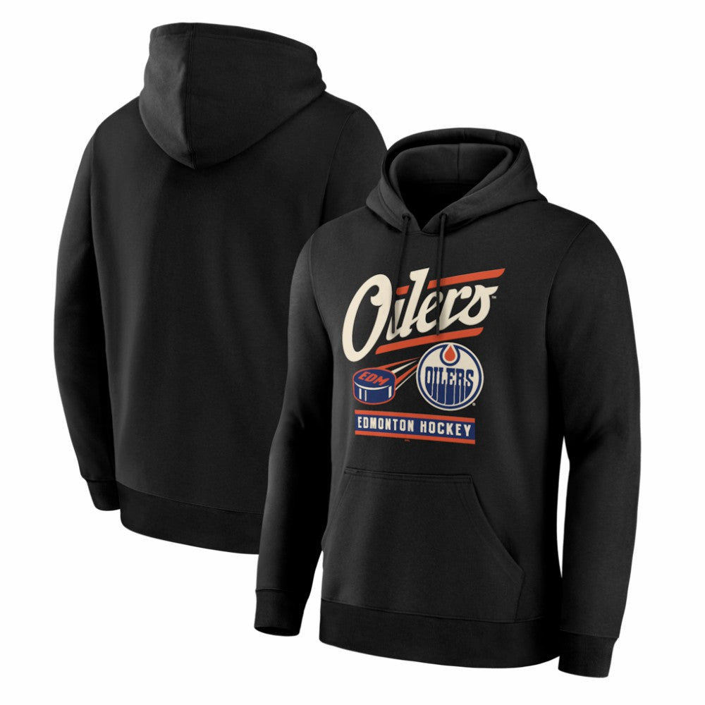 Edmonton Oilers Fanatics Legacy Hoodie - Black | Fanatics near me